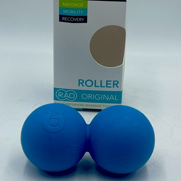 RAD: Silicone Peanut Roller Massage Tool for Neck Back & Feet with 18 Step Guide - Picture 3 of 12